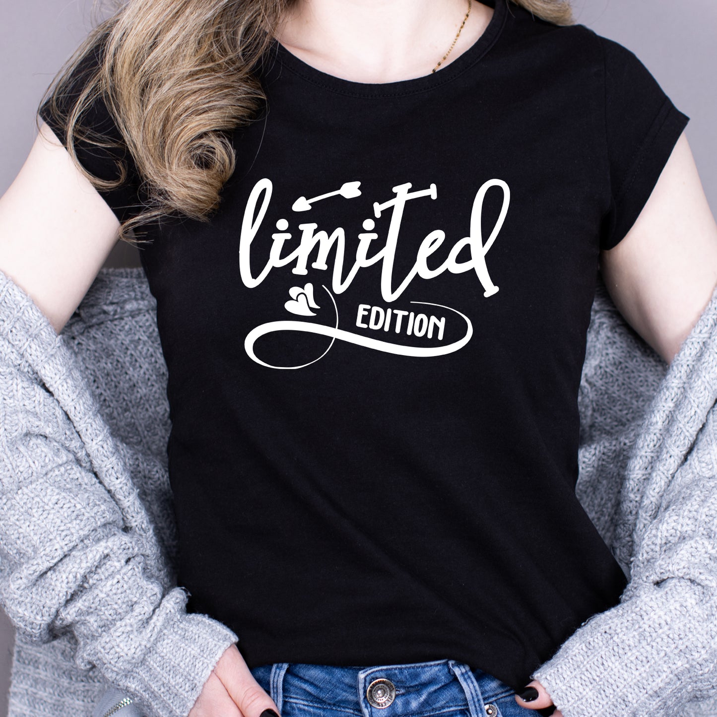 Tricou Negru Dama - Limited Edition