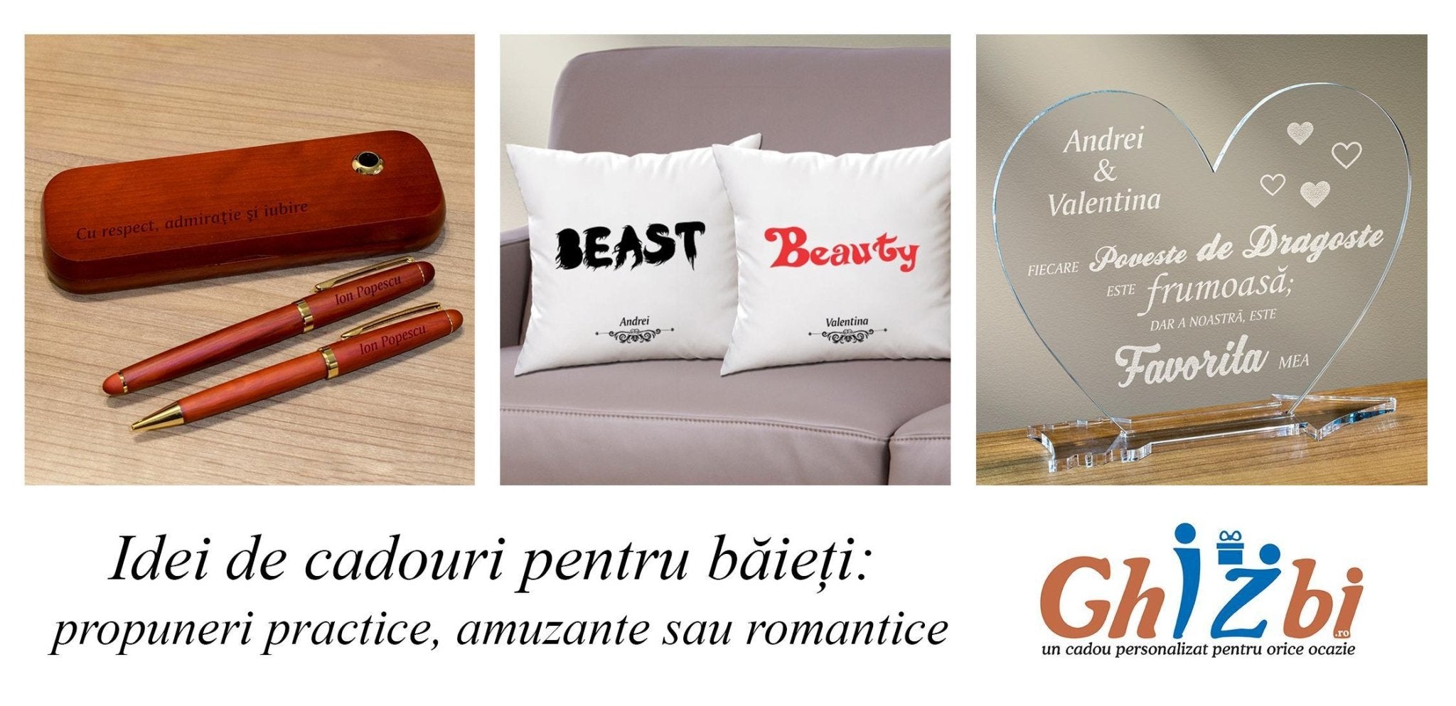 Idei de cadouri pentru băieți: propuneri practice, amuzante sau romantice - ghizbi.ro